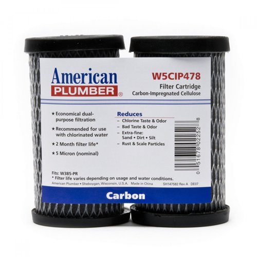 AMERICAN PLUMBER Water Filter Taste And Odor Cartridges W5CIP478 (6-pack)