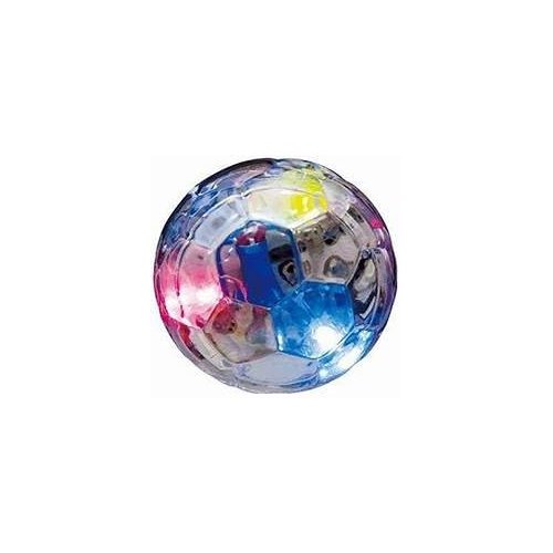 Spotbrites LED Motion Activated Rainbow Ball for Cats LED Rainbow Ball Cat Toy - Pack of 4