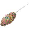 GetCoupon Parrot Toy, Grass Woven Colorful Tear Toy, Decompression Fun Pull Toy, Shredded Paper Toy, Bird Toys Cage Accessories