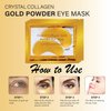 BTONE 10 Gold Under Eye Patches - 24k Collagen Powder Gold Eye Mask, Under Eye Patches for Dark Circles & Puffy Eyes Treatment Eye Gel Pads to Reduce Eyebags & Lifts Your Skin Anti Aging Gel Eye Mask