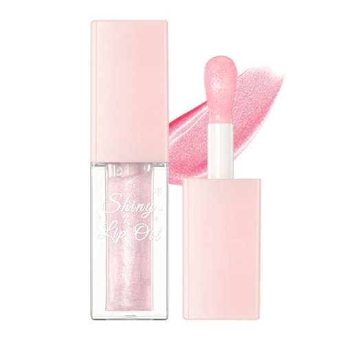 Prettyui Magic Color Changing Lip Oils, Moisturizing Transparent Plumping Lip Oil, Hydrating Lip Gloss Non-sticky Shimmery Lip Balm, Long Lasting Lip Glow Oil for Lip Care and Dry Lips (05#)