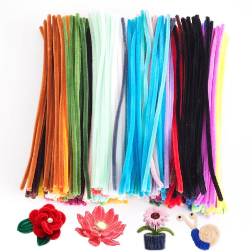 Xiufortion 430pcs（43 colors mixed） Pipe Cleaners Craft Chenille Stems for DIY,Crafts, Pipe Cleaner Crafts, Art and Craft Supplies
