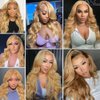 22 22 22 Inch Raivide Hair Honey Blonde Bundles Color #27 Body Wave Human Hair Bundles Brazilian Honey Blonde Body Wave Bundles Human Hair Color #27 Bundles Hair Weave