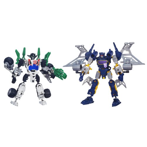 Transformers Constructa-Bot Action Figure Playset, 2-Pack