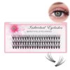 Bodermincer 20D 0.07mm Thickness 8-22mm To Choose Grafting False Eyelashes False Eyelashes Individual Natural Long Mink Fake Eyelashes Extension Handmade Bulk Wholesale (12mm)