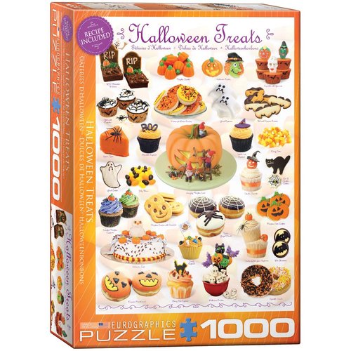EuroGraphics Halloween Treats 1000 Piece Puzzle (6000-0432)