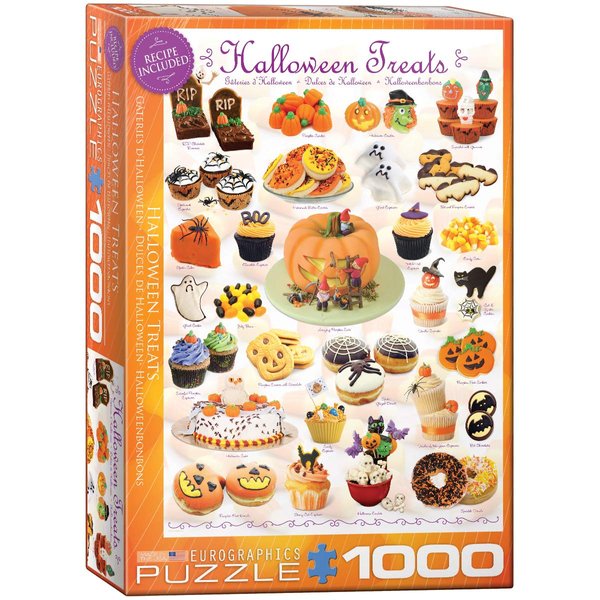 EuroGraphics Halloween Treats 1000 Piece Puzzle (6000-0432)