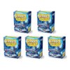 5 Packs Dragon Shield Matte Blue Standard Size 100 ct Card Sleeves Value Bundle!