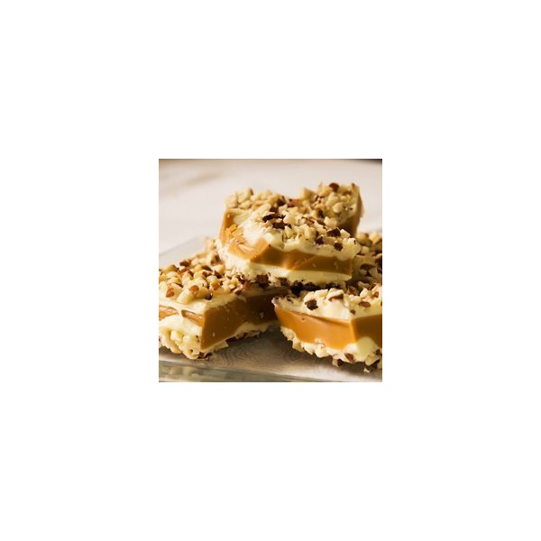 Aunt Mae's Sweet Tooth English Toffee 8 oz Box (White Chocolate)