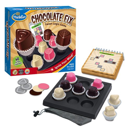 Think Fun Chocolate Fix Board Game (Colors and Parts May Vary)