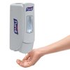 PURELL ADX-7 Push-Style Hand Sanitizer Dispenser, White, for 700 mL PURELL ADX-7 Hand Sanitizer Refills (Pack of 1) - 8720-06