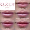 CocoMe Color Tinted Lip Balm (Plum) -All Natural Organic Coconut Oil and Beeswax for moisture and nourishment