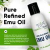 Longview Farms Emu Oil - Hair and body oil - 100% Pure & Refined Emu Oil | Organic Emu Oil for Healing, Pain, & Hair Growth | Premium Quality for Skin & Hair | 2 Fl. Oz