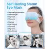 LC-dolida Hyaluronic Acid Steam Eye Mask, Heated Eye Mask for Dry Eyes, Disposable Self Heating Eye Mask for Sleep, Spa Travel Business Trip Supplements, Relaxation Gifts for Women, Men (14 Packs)