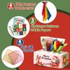 Waybla Christmas Baby Toy for 6-12M – Christmas Tissue Box Sensory Pull Toy with Crinkle Papers, Handkerchiefs & Scarves – Ideal Stocking Stuffer for Toddlers