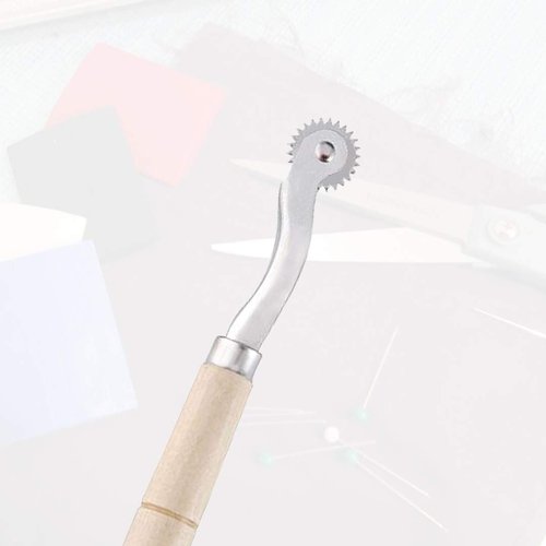 Sewing tracing wheel for sewing patterns, Wood and stainless steel Pounce wheel, Perforation cutter,Overstitch Wheel, paper Perforator Tracing wheel sewing, Rotary perforator, Pounce wheels, by SEWTCO