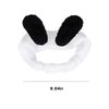 Miroksh Kawaii Face Wash Headband, Dog Ears Spa Hair Band Makeup Headwrap for Women Girls Shower Sports Beauty Skincare, Kids Cute Fluffy Elastic Cartoon Creative Hair Accessory Gift