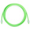 EliteSRS, PVC Jump Rope Cord, 10' Rope with Snap-Lock Cord Ends, 5mm Thick, Neon Green