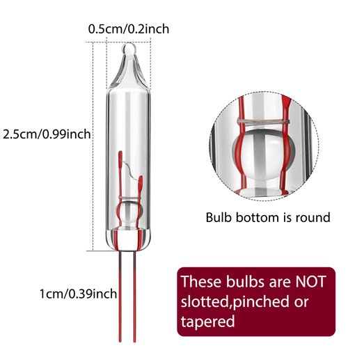 Mudder 200 Count 2.5V Christmas 50/100/150/200 Count Mini Incandescent Wire String Lights Replacement Bulbs Indoor/Outdoor Christmas Lights Decorations for Home Xmas Tree (Warm White)