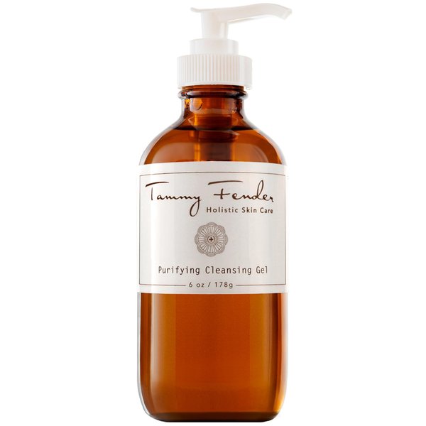 TAMMY FENDER - Natural Purifying Cleansing Gel | Organic, Cruelty-Free, Non-Toxic | Smooth, Soften, + Clarify, Best for Oily Or Overactive Skin (6 fl oz | 178 g)