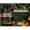 Vitamin C 1000mg with Rosehips (120 Capsules | 1000mg) Pure Vitamin C Capsules - Ascorbic Acid + Rose Hips for Powerful Immune System Support - High Dose Vitamin C for Adults Immune Support Vitamins