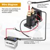 500A Starting 200A Rated Wireless Battery Disconnect Switch & 4 AWG 1FT Battery Cables Set, Remote Kill Switch for Car Truck DC12V Anti-Theft Prevent Battery Drain Battery Switch Isolator On Off