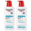 Eucerin Intensive Repair Body Lotion, Lotion for Very Dry Skin, 16.9 Fl Oz Pump Bottle - Pack of 2
