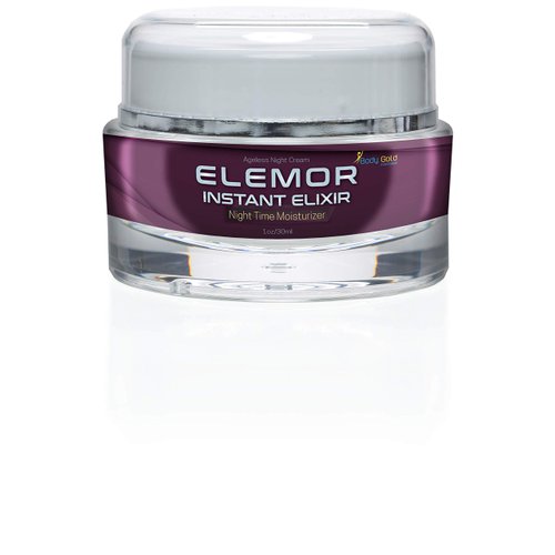 Elemor - Instant Elixir - Night Cream - Help treat and protect your skin while you sleep - Anti Aging moisturizer delivers powerful actives while moisturizing the skin with advanced ingredients