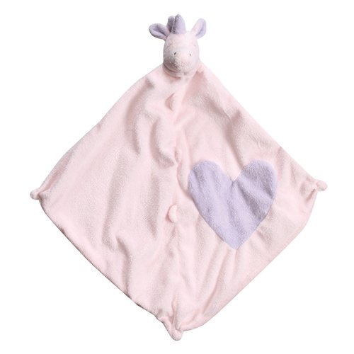 Angel Dear Pink Unicorn Twin Set Blankies Box.