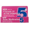 Rugby Benzoyl Peroxide 5% Generic for Oxy Balance Acne Treatment Medication Gel 1.5 oz 6 Pack