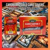 Cardboard Gold Card Saver 1-100 Count - Semi Rigid Card Holder, Trading Card Protectors - PSA-Approved Cardsaver for Baseball, Trading, Sports Cards - Card Sleeves, Binder, & Storage Box Compatible