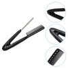 Straightening Comb for Hair Flat Iron Comb Salon Hair Brush Combs V-Shaped Straight Comb Straightener Hair Comb Hair Tool Hairdressing Styling