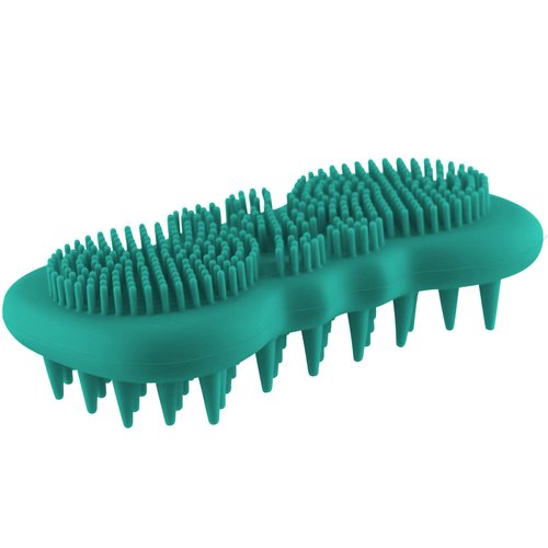 Limcmelf Handheld Soft Silicone Head Body Scalp Massage Brush Scalp Massager Shampoo Brush Scrubber Exfoliating Skin Fit for Baby Adult Bath Shampoo