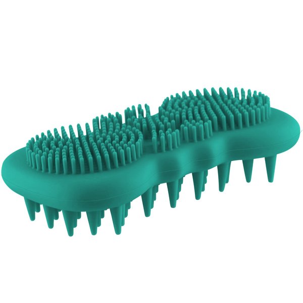 Limcmelf Handheld Soft Silicone Head Body Scalp Massage Brush Scalp Massager Shampoo Brush Scrubber Exfoliating Skin Fit for Baby Adult Bath Shampoo
