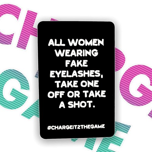 Charge it 2 The Game Drinking Game - Fun Adult Drinking Card Game for Parties - 21st Birthday Gift & Bachelorette Parties - Holiday Game - Party Game with 90 Cards for Any Occasion