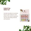Hanalei Lip Balm and Moisturizer - Natural Kukui Oil, Beeswax Lip Moisturizer - Replenish and Repair Dry, Chapped Lips - Variety Pack (5 Tubes)