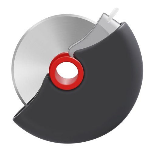 Pizza Cutter with Cover, Ergonomic Pizza Cutter Wheel, Sharp Stainless Steel Blade, Smooth Rotating Pizza Wheel, Detachable Slicer Easy to Clean-Dishwasher Safe