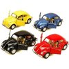 KiNSMART 1967 Volkswagen Classic Beetle 5inch 1:32Scale Die Cast Metal Model Toy Cars SetOf4