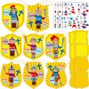 Qyeahkj 48 Sets Armor of God Paper Craft Kit for Kids, Easter Sunday School DIY Religious Crafts Stickers DIY Craft Supplies Decorations for Kids Gift Classroom Activities Party Decorations