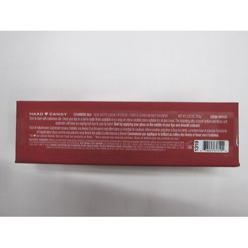Hard Candy Cashmere Silk Demi-Matte Creme Lip Color, 1319 Creme Brulee