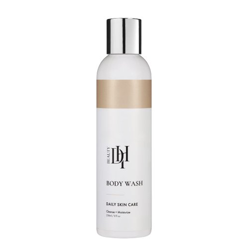 DHI BEAUTY BODY WASH, Vegan Paraben Free Gentle Gel Type Full-body Cleanse to Soothe Dry Skin, Calm & Revive Your Skin made in USA