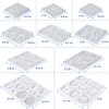 10pcs Resin Earring Mold,Silicone Resin Jewelry Molds Set for Epoxy Resin Dangle Pendant Molds for Women Girls