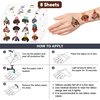 Dachshund Temporary Tattoos Dachshund Stickers 96 PCS Funny Dachshund Dog Themed Stickers for Kids Birthday Party Supplies, Decorations, Favors, Prizes Cute Gifts for Boys and Girls