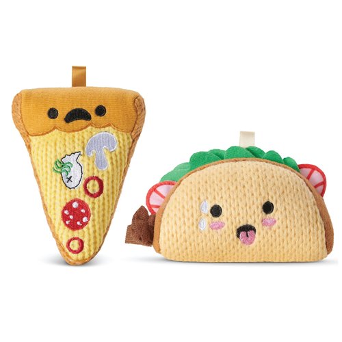 Ami Amis Plush Knit Toy 4-Inch Maurice & Armando, Cute Collectible Stuffed Plush Toys 2-Pack