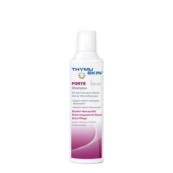 Thymuskin Forte Shampoo - Hair Shampoo, Advanced Solution for Thinning Hair, Men's and Women's Hair Loss - Step 1 (200ml)