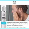 Acne Face wash Treatment with Benzoyl Peroxide 5% - Fight Acne Blemishes on Contact for Cystic Breakouts, Oily Skin, Clogged Pores, Blackhead, Whitehead & Pimples. Achieve Clear Skin.