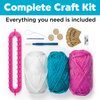 Creativity for Kids Quick Knit Headband Making Kit - Kids Knitting Kit for Beginners - DIY Projects for Kids
