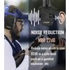 ZOHAN EM054 Electronic Ear Protection for Shooting Range with Sound Amplification Noise Reduction, Ear Muffs for Gun Range (Black,Case)