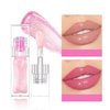 MAEPEOR Changing Lip Gloss 7 Colors Moisturizing Non-sticky Lip Oil Gloss Nourishing Shiny Glossy Lipgloss for Lip Care and Dry Lip (Color 00)