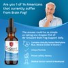 Be-Onguard Brain Fog Supplement - Methylene Blue with Vitamin C - Memory Booster - Improves Cognitive Function and Focus - Clear Thoughts and Reduced Fog - Liquid Supplement